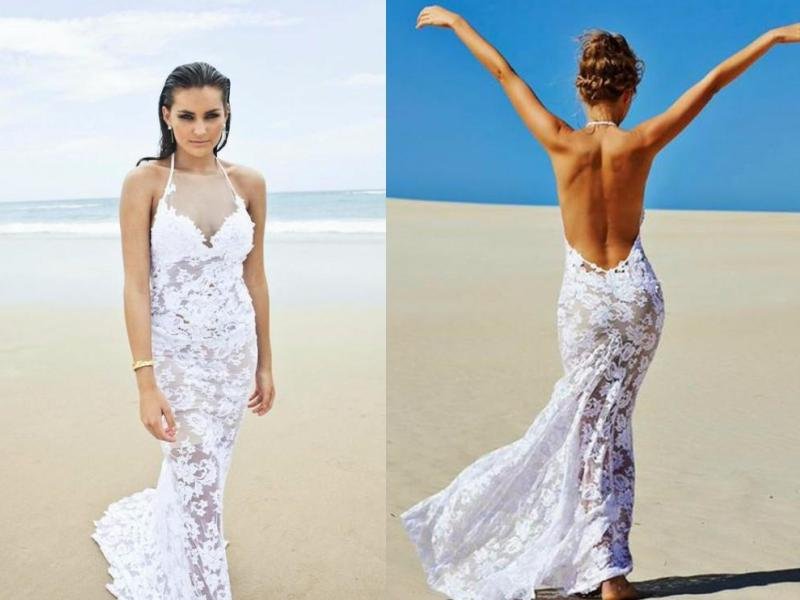 30 Awesome Beach Wedding Dresses